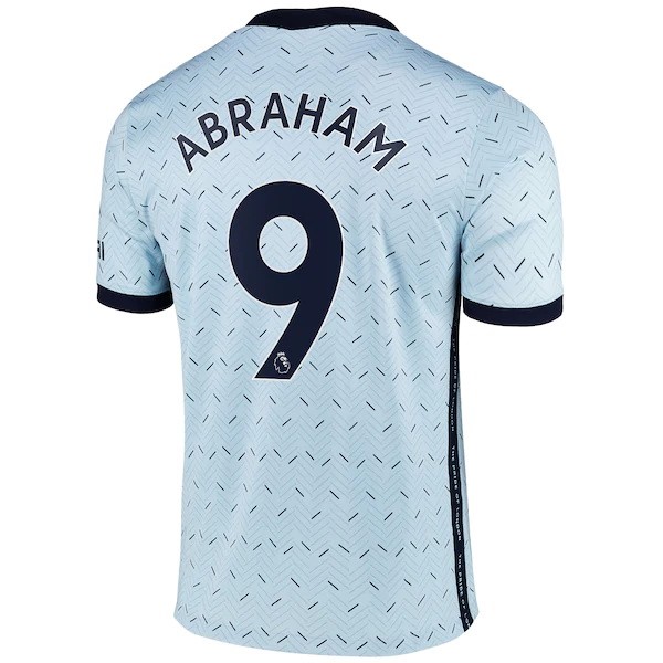 Maglia Chelsea NO.9 Abraham Away 20/21 Blu